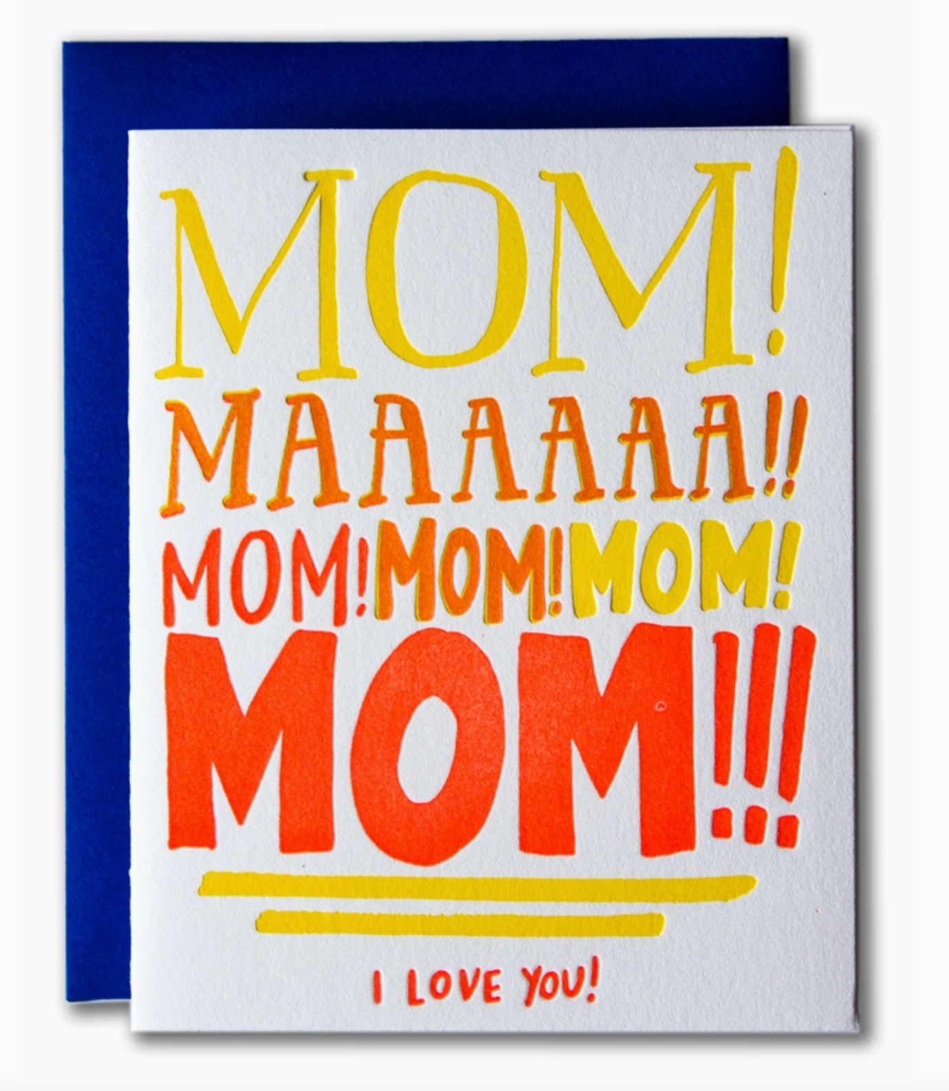 Load image into Gallery viewer, Mom Yelling Love Card
