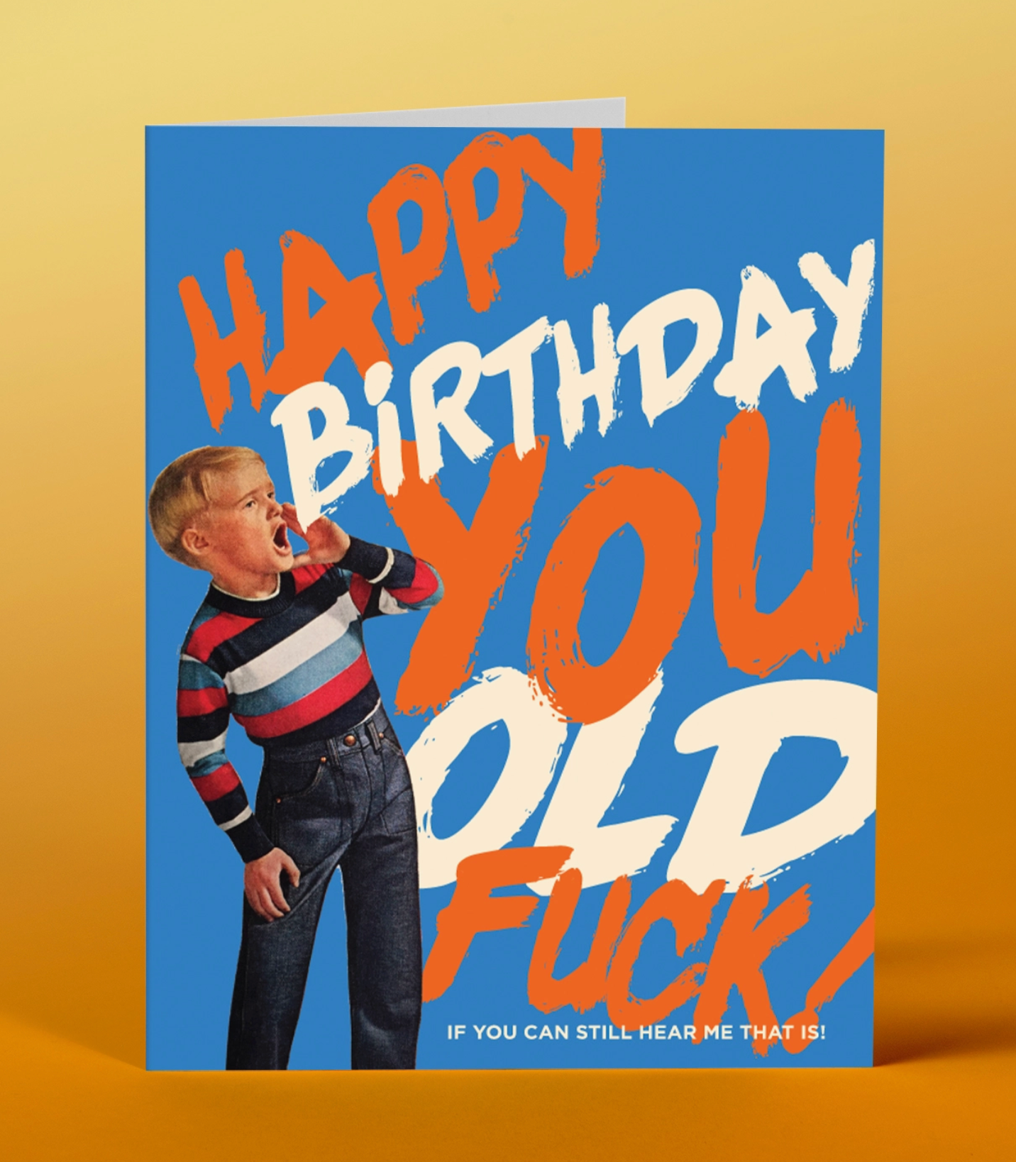 Happy Birthday You Old F*ck Card