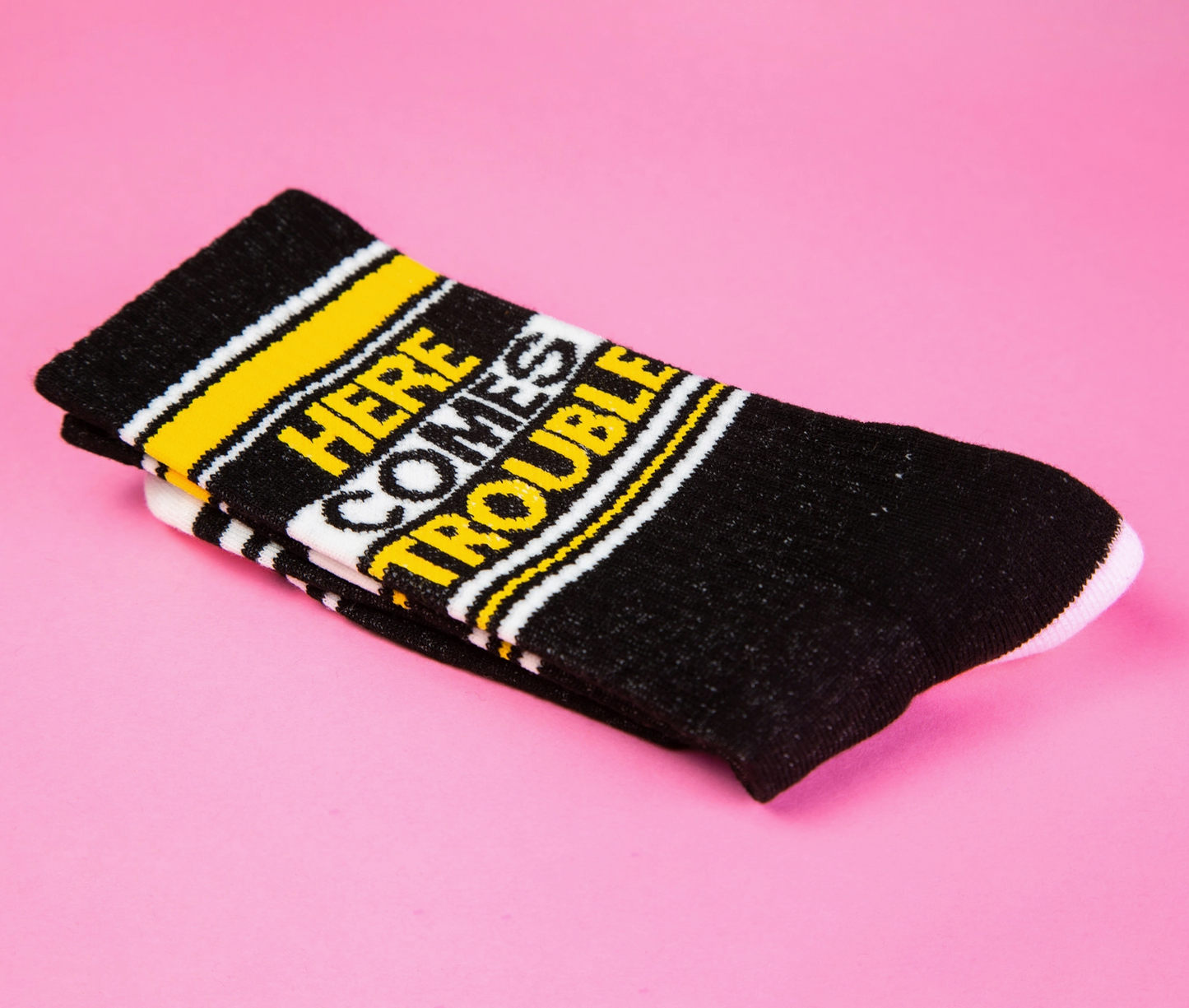Here Comes Trouble Socks