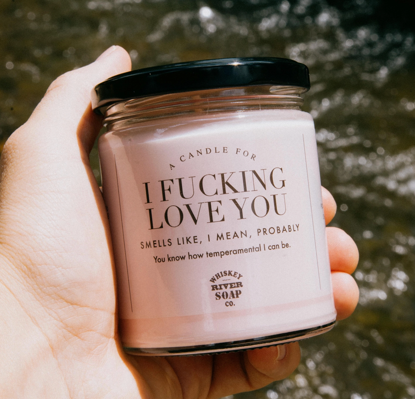 Load image into Gallery viewer, I F*cking Love You Soy Candle
