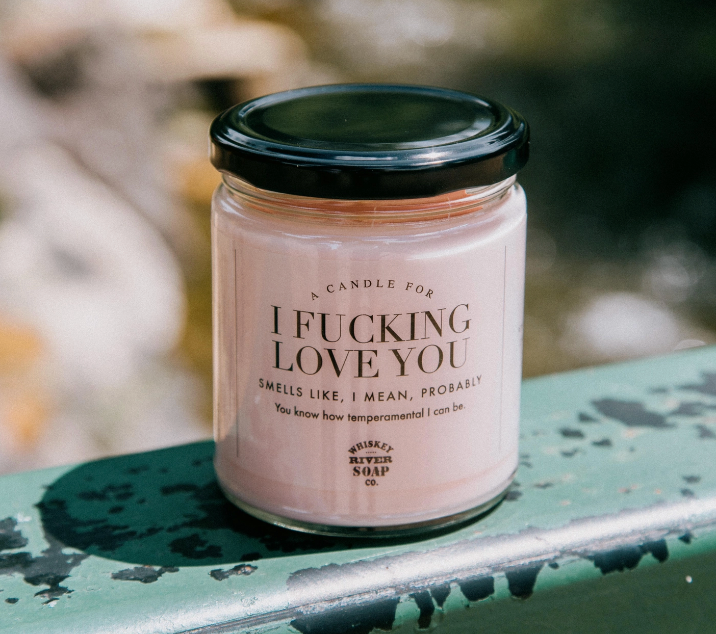 Load image into Gallery viewer, I F*cking Love You Soy Candle

