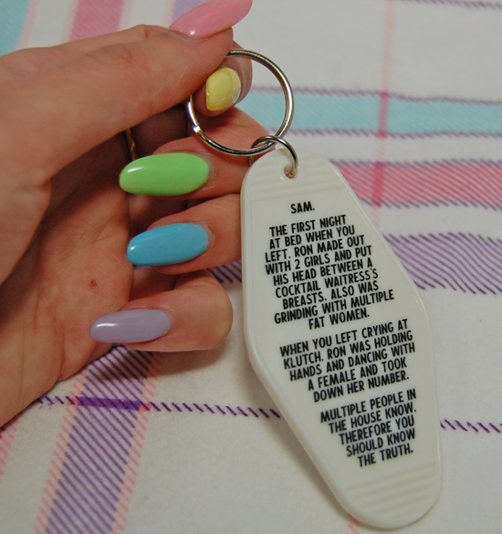 Jersey Shore Keychain