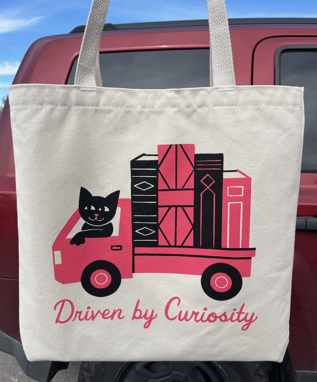 Driven By Curiosity Tote Bag