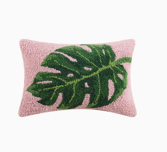 Palm Leaf Hook Pillow