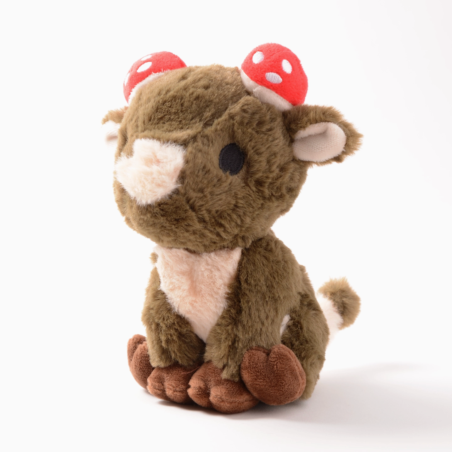Mushroom Sprout Cow Plushie Comes With Plushie Pot