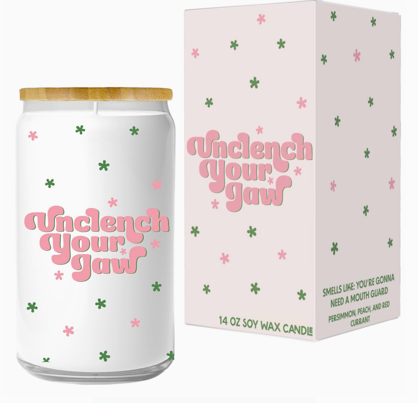 Unclench Your Jaw Soy Candle - 14 ounces