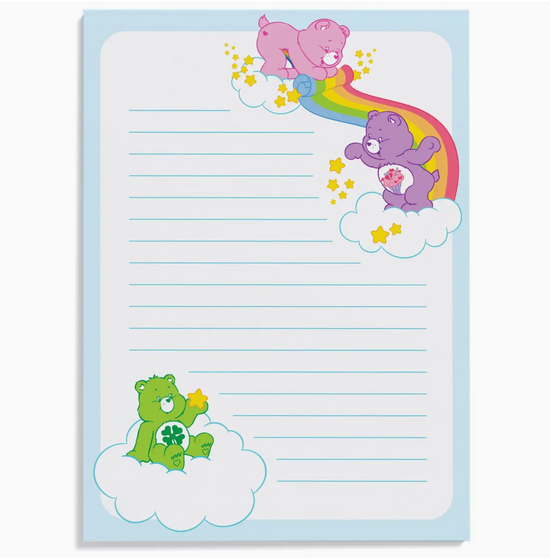 Care Bears Reach For the Stars Notepad