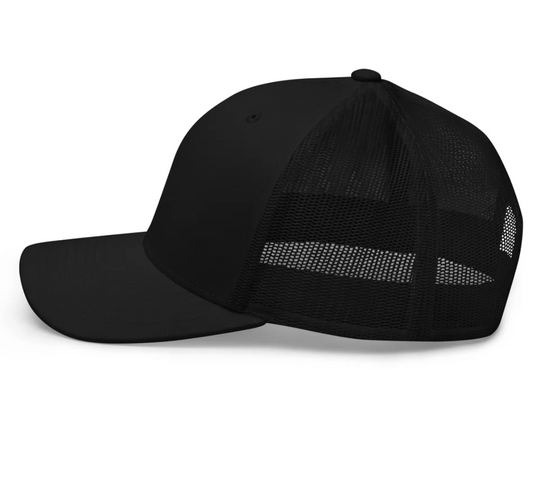 Over It Embroidered Retro Trucker Hat