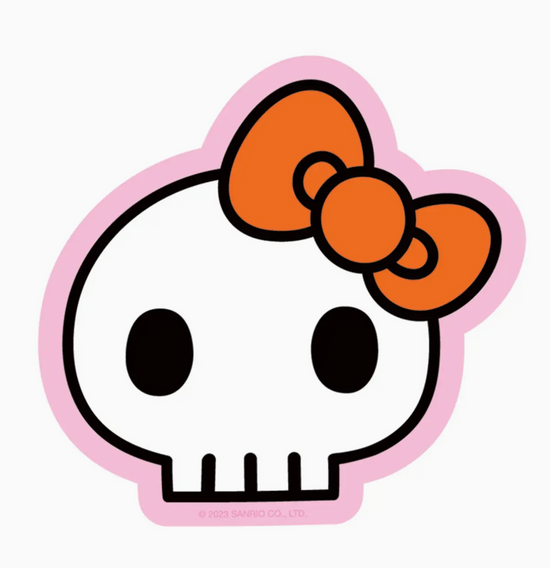 Hello Kitty Skull Sticker