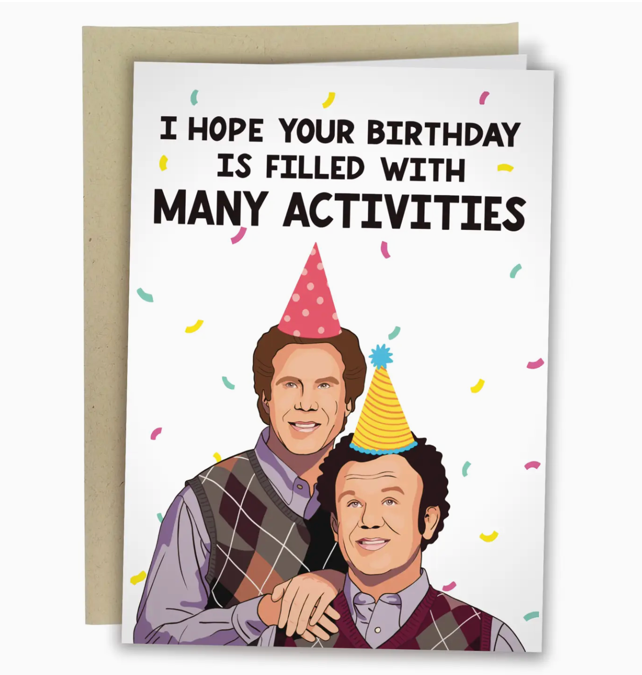 I Hope Your BIrthday Is Filled With Many Activities Card