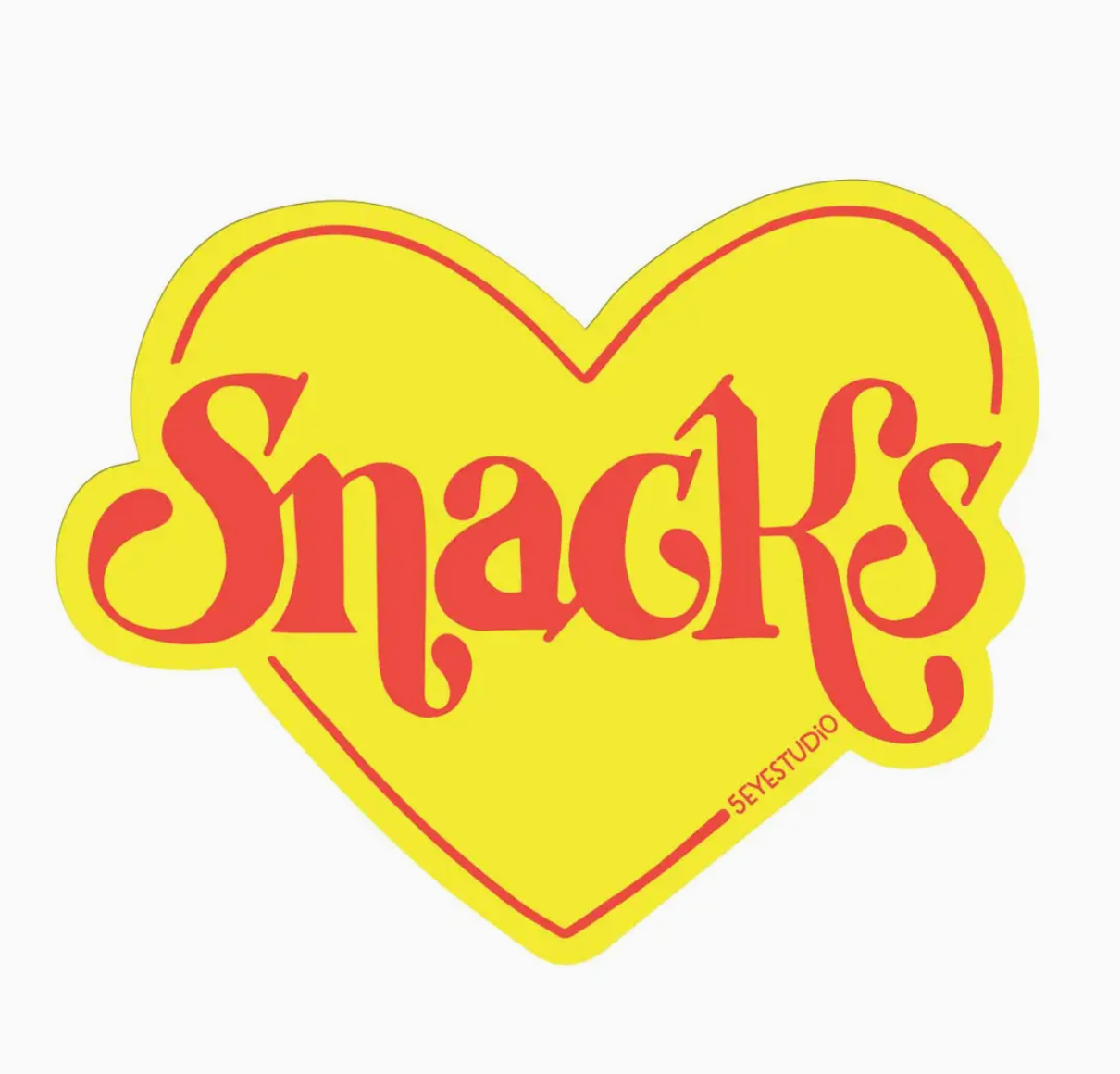 Snacks Sticker