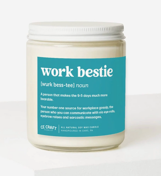 Work Bestie Soy Candle