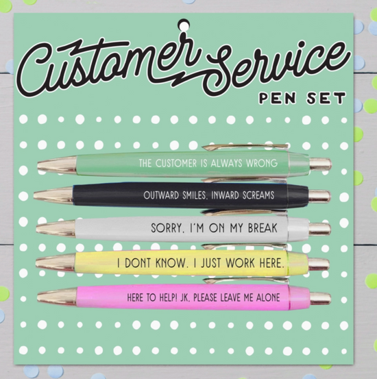 Customer Service Pen Set