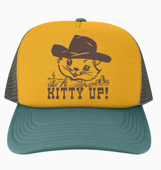 Kitty Up Retro Trucker Hat