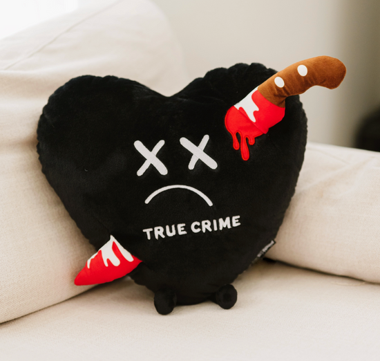 True Crime Plushie Pillow