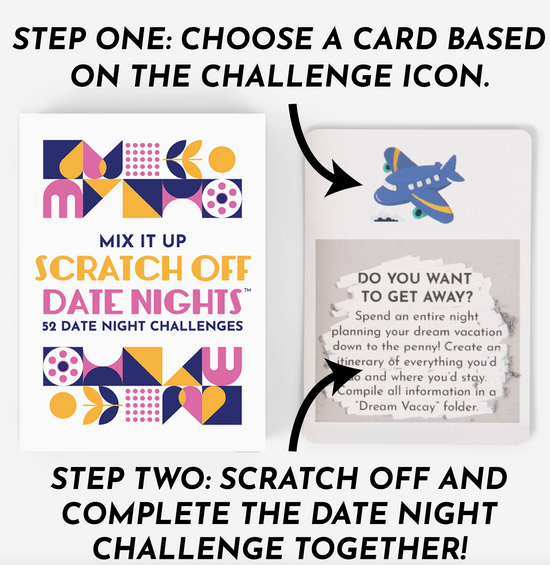 Scratch Off Date Night Card Deck