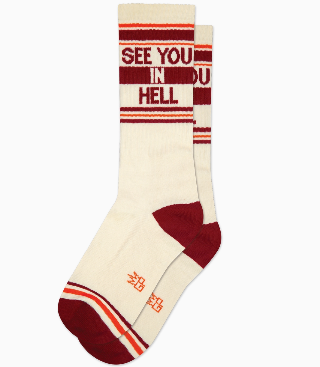 See You In Hell Socks