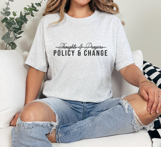 Policy & Change Unisex Tee