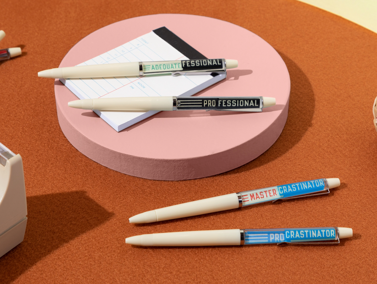 Professional Procrastinator Floaty Pen Set - Includes 2 pens