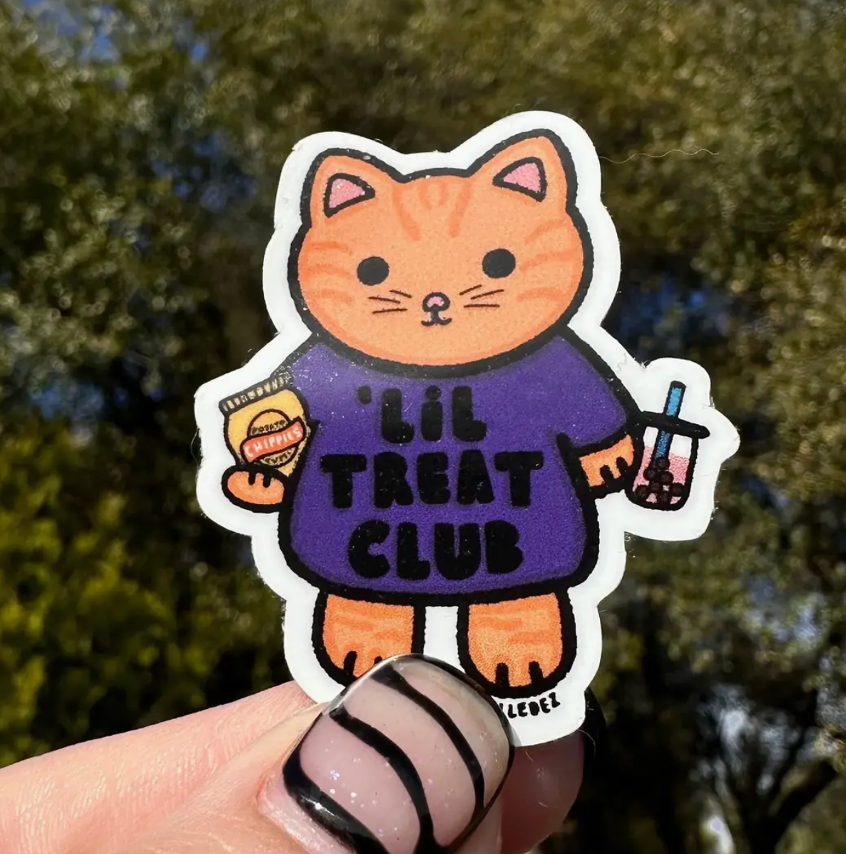 'Lil Treat Club Sticker