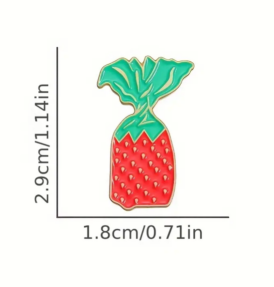 Strawberry Candy Enamel Pin