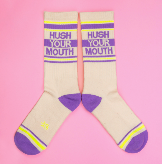 Hush Your Mouth Socks