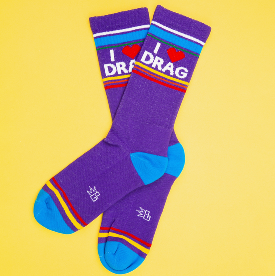 I Love Drag Socks