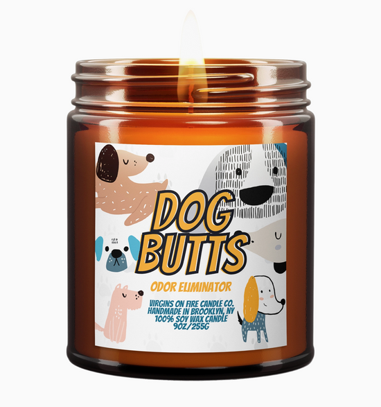 Dog Butts Soy Candle