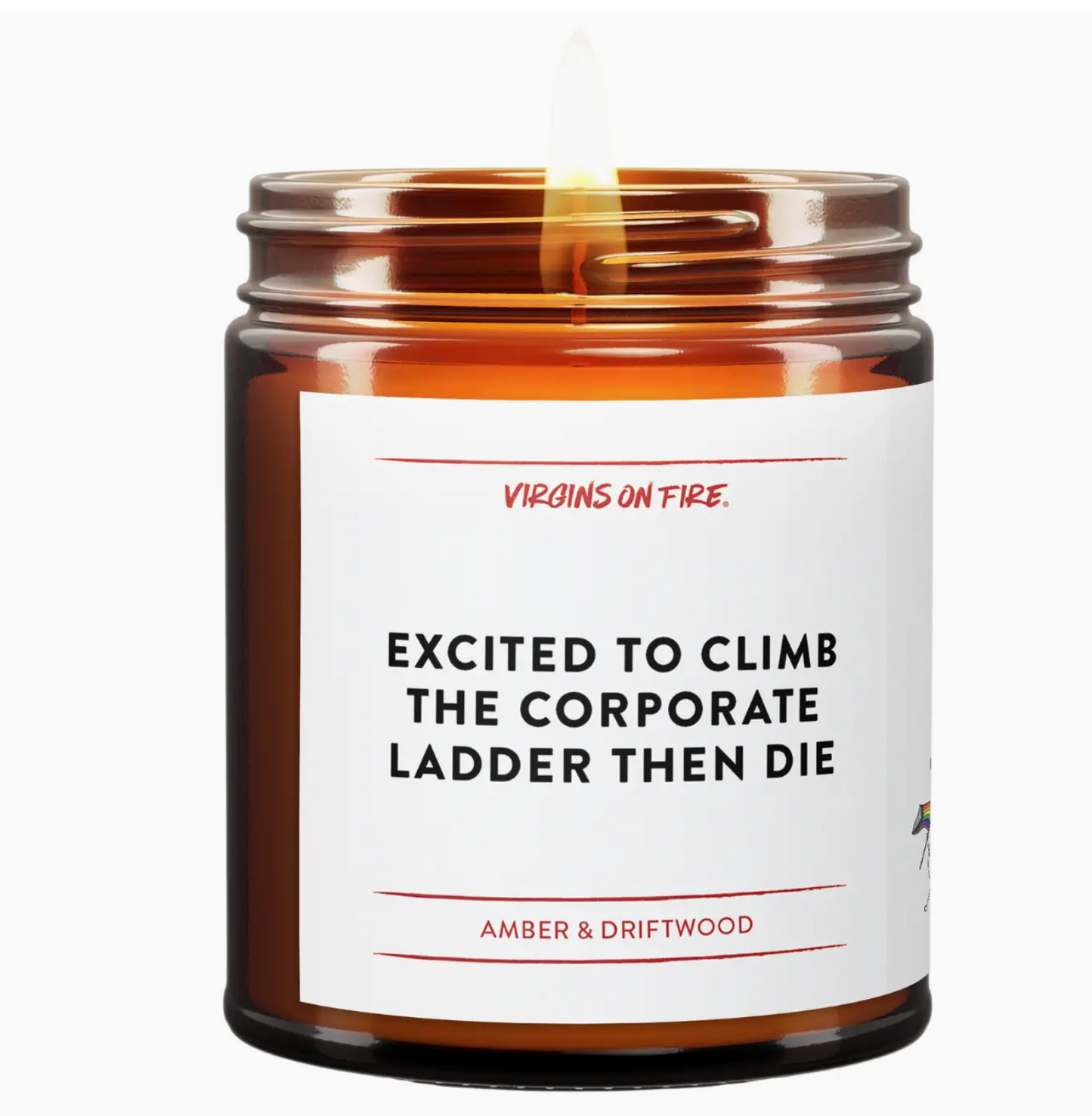 Climb the Corporate Ladder & Die Soy Candle