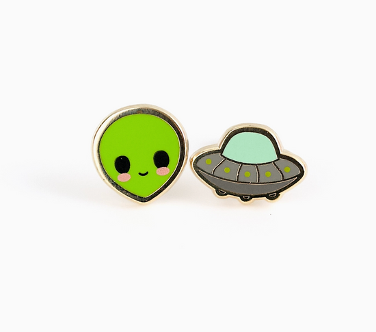 Alien Earrings