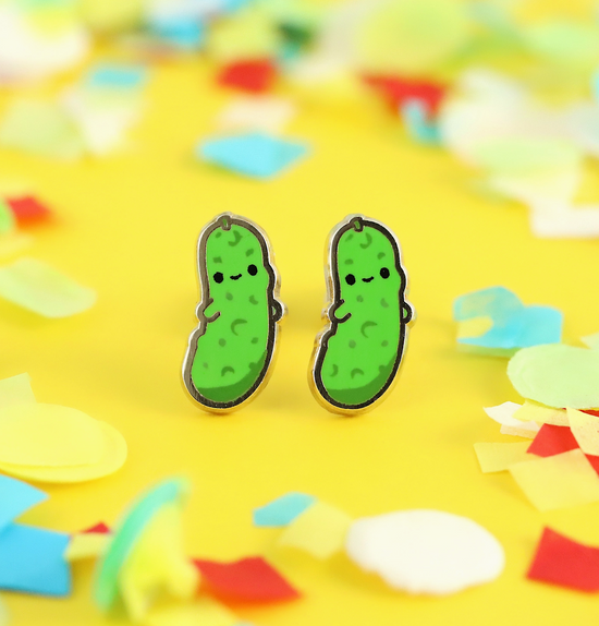 Pickle Earrings