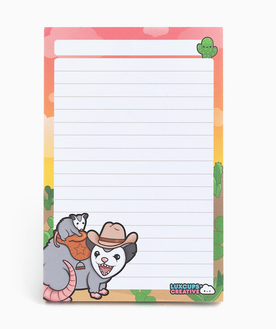 Possum Posse Notepad - 50 sheets