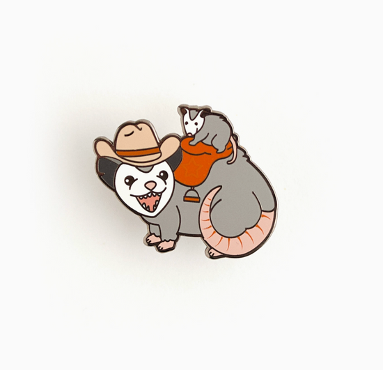 Possum Posse Pin