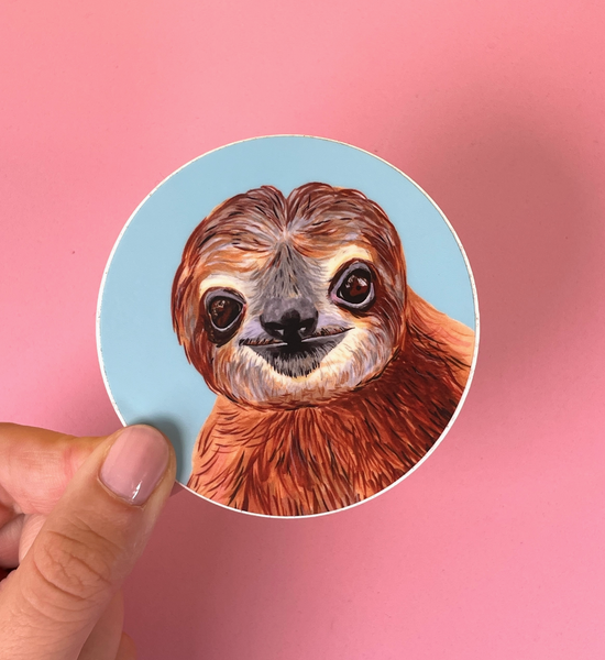 Sloth Sticker