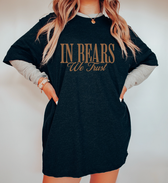 In Bears We Trust Unisex Tee (4 colors available)