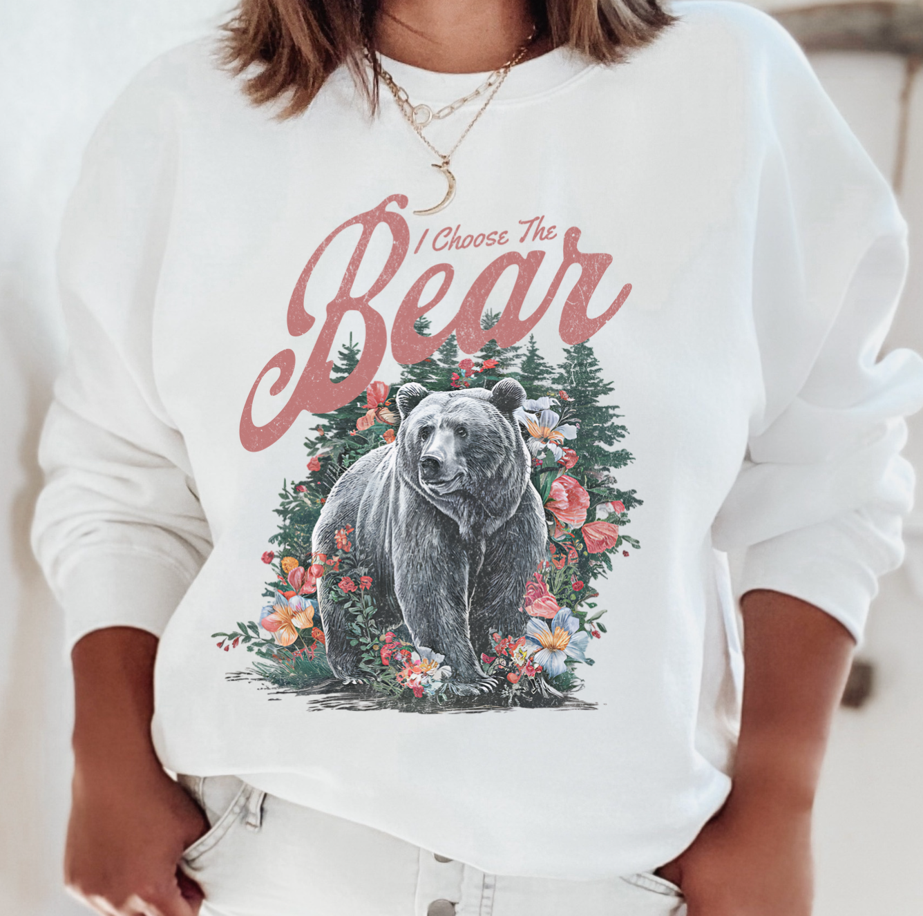 I Choose The Bear Unisex Sweatshirt – Hilarious Humanitarian