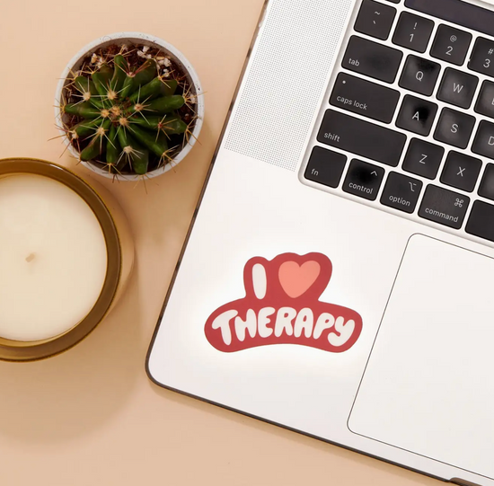 I ❤️ Therapy Sticker