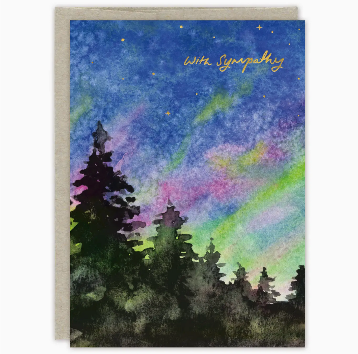 With Sympathy Sending You Comfort And Peace Card