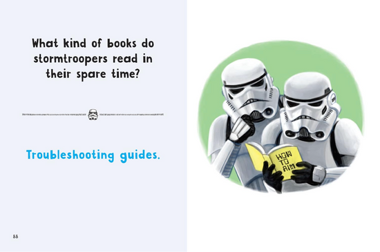 Star Wars: Dad Jokes: The Best Worst Jokes and Puns from a Galaxy Far, Far Away . . . Book - 128 pages