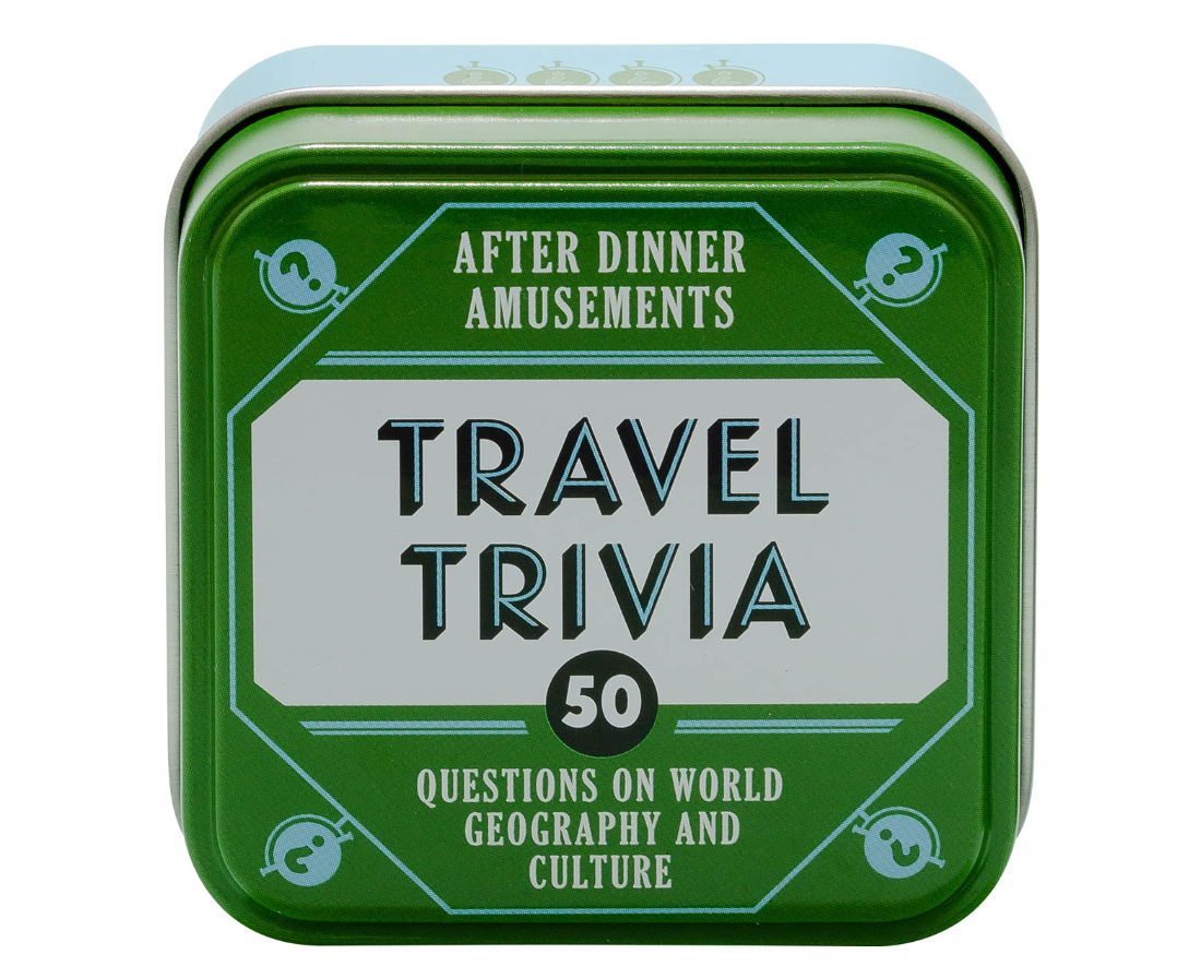 After Dinner Amusements: Travel Trivia - 51 cards