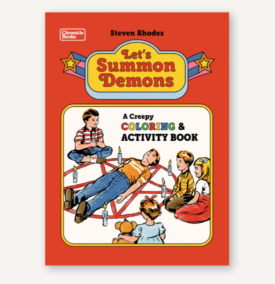 Let's Summon Demons Coloring & Activity Book - 64 pages