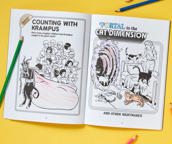 Let's Summon Demons Coloring & Activity Book - 64 pages