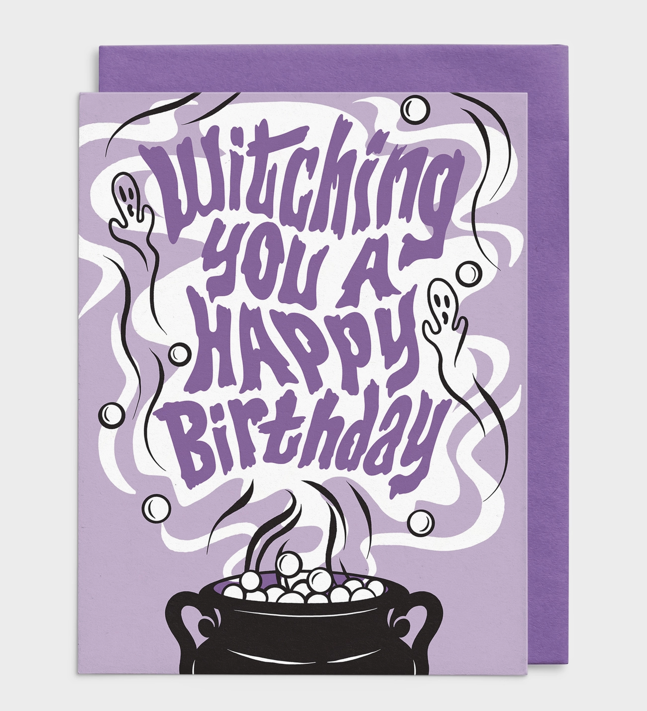 Witching You A Happy Birthday Card