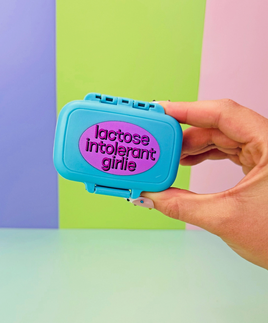 Lactose Intolerant Girlie Pill Case