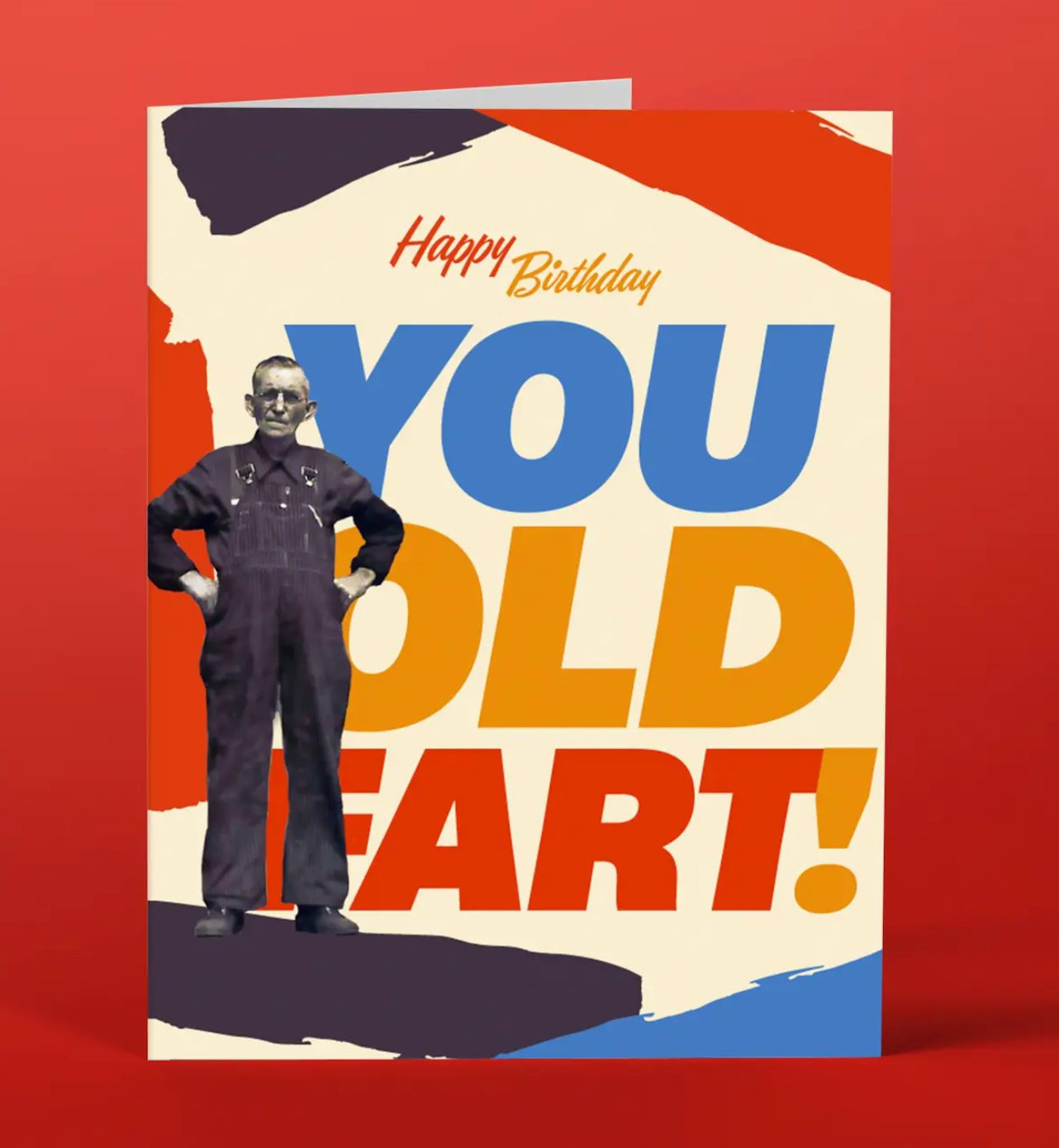 Happy Birthday You Old Fart Card