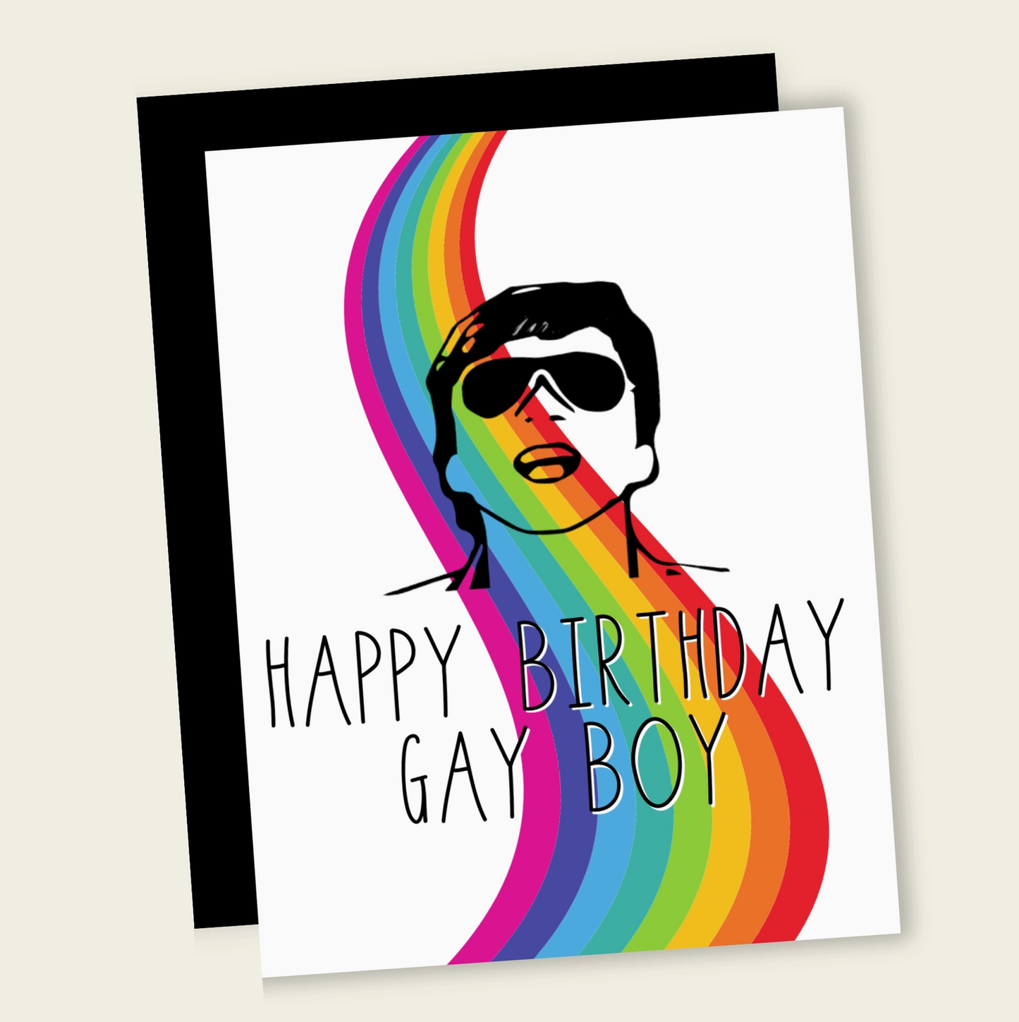 Happy Birthday Gay Boy Card