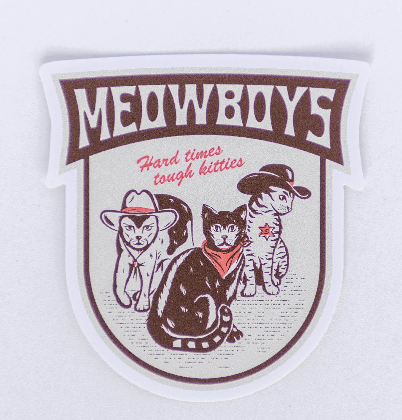 Meowboys Sticker