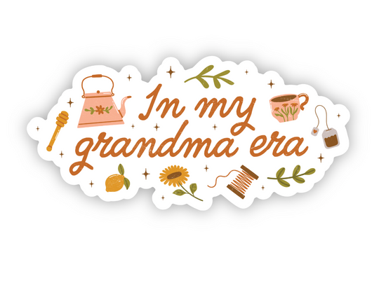 In My Grandma Era Sticker