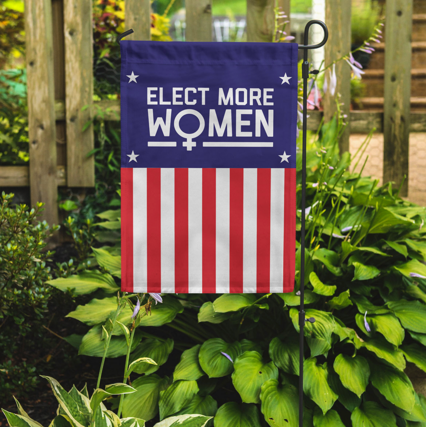 Elect More Women Garden Flag