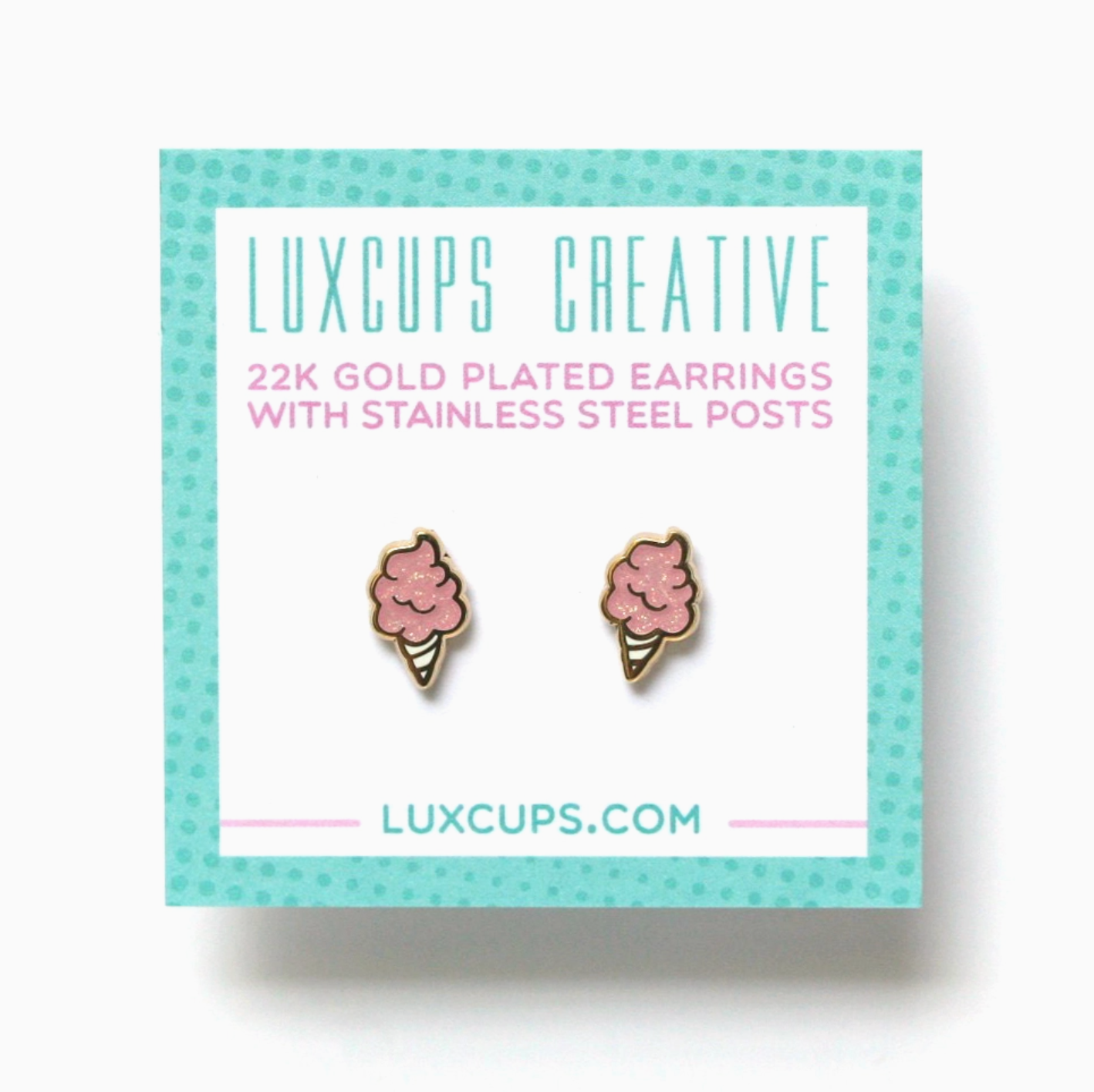 Cotton Candy Earrings